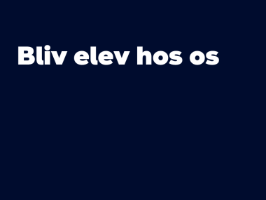 bliv elev